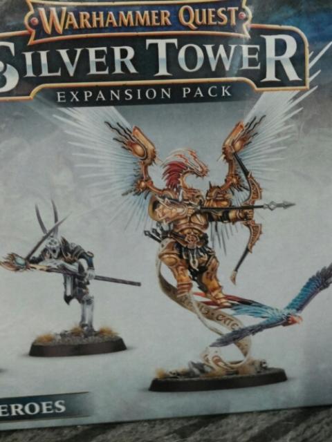 Warhammer quest Silver Tower espansione eroi